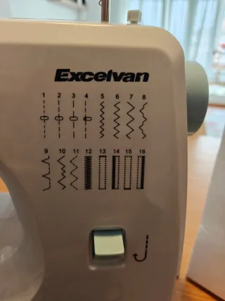 Máquina de Coser Excelvan 16 Puntadas