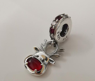 Charm Pandora Reno Colgante Navidad