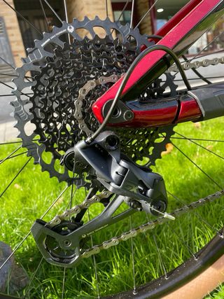 Bicicleta Conway RLC FS 4.9 Carbono Rojo