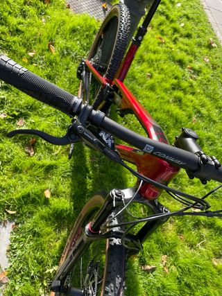 Bicicleta Conway RLC FS 4.9 Carbono Rojo