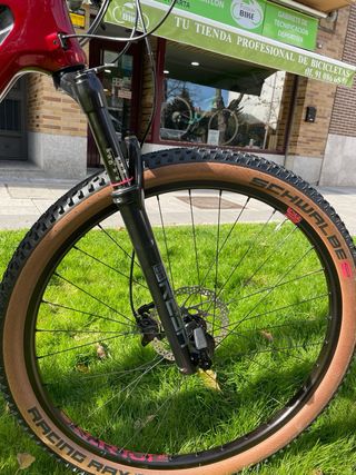 Bicicleta Conway RLC FS 4.9 Carbono Rojo