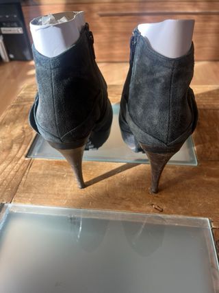 Botines Pura López Talla 40 Azul