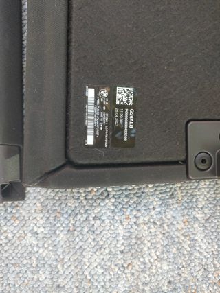 Bandeja maletero BMW serie 4 gran coupé M G26ALB