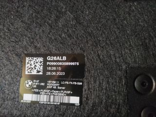 Bandeja maletero BMW serie 4 gran coupé M G26ALB