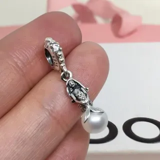 Charm Pandora Sirena Perla Plata