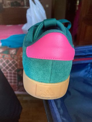 Adidas Verde y Rosa Zapatillas Deportivas