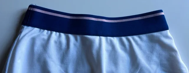 Falda Zara Niña T10 Tenis/Pádel Blanca