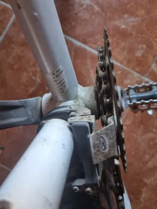 Bicicleta Orbea Blanca