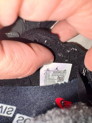 Zapatos Nike Niños Negros talla 25 TRAVIS SCOTT