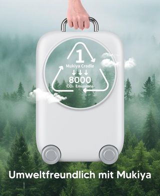 Mukiya  Cargador inalámbrico 3en1 Plegable Blanco