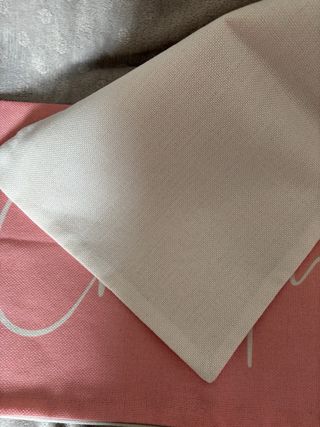 Coppia Federe Natale Rosa 50x30 cm