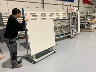 carro transportador de tableros marca GERONNIMO