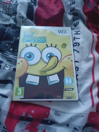 Bob Esponja Atrapados en el Congelador Wii