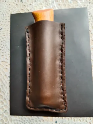 Fodero in pelle per coltello Opinel N 8