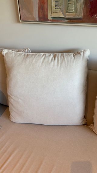 5 cuscini per divano fatti da un tappezziere 60x60