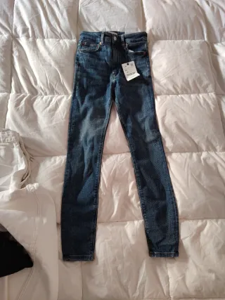 Pantalones vaqueros mujer niña talla 34