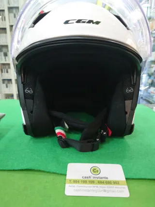 Casco Moto CGM Talla L Blanco
