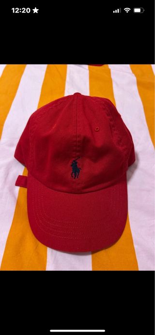Gorra clásica Polo Ralph Lauren Roja