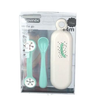Suavinex Set On The Go Cuchara + Portacucharas