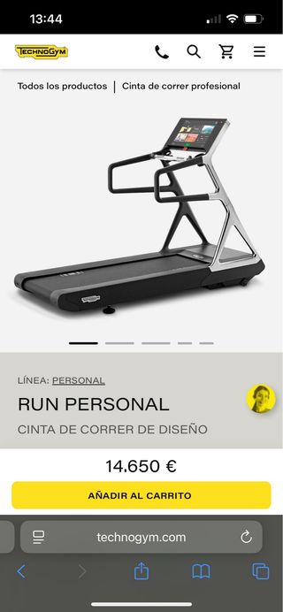 Cinta de Correr Technogym Run Personal