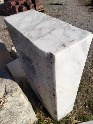 Fregadero de piedra doble