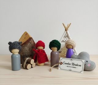 Conjunto Decorativo Caperucita Roja