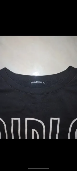 Felpa donna GIRLS nera