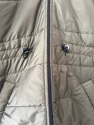 Chandal con chaleco Adidas verde oliva invierno