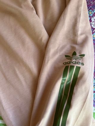 Chandal con chaleco Adidas verde oliva invierno