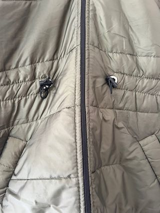 Chandal con chaleco Adidas verde oliva invierno