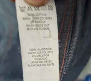 Camisa vaquera hombre