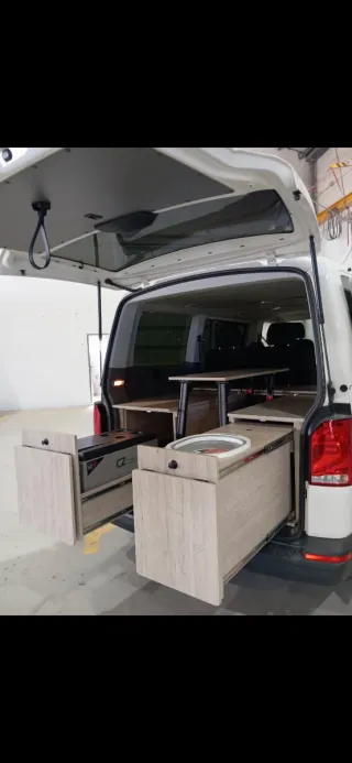 MUEBLE CAMPER VOLKSWAGEN CARAVELLE 6.1