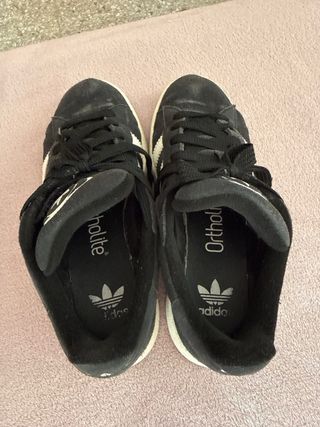 Zapatillas Adidas Campus Negras Blancas