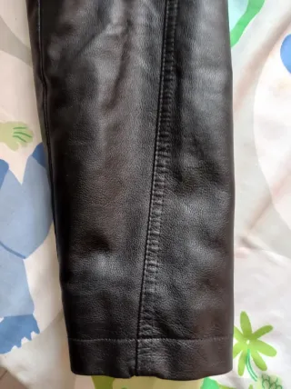 Giubbotto Moda Bata Ecopelle XL 5Tasche Nero Nuovo