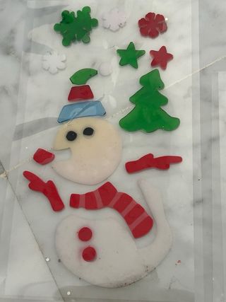 Adornos Navideños para Ventana/Pared