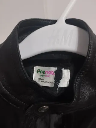 Biker similpelle bimbo Prenatal 108 cm 4-5 anni