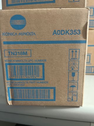 Tóner Konica Minolta TN318M Magenta