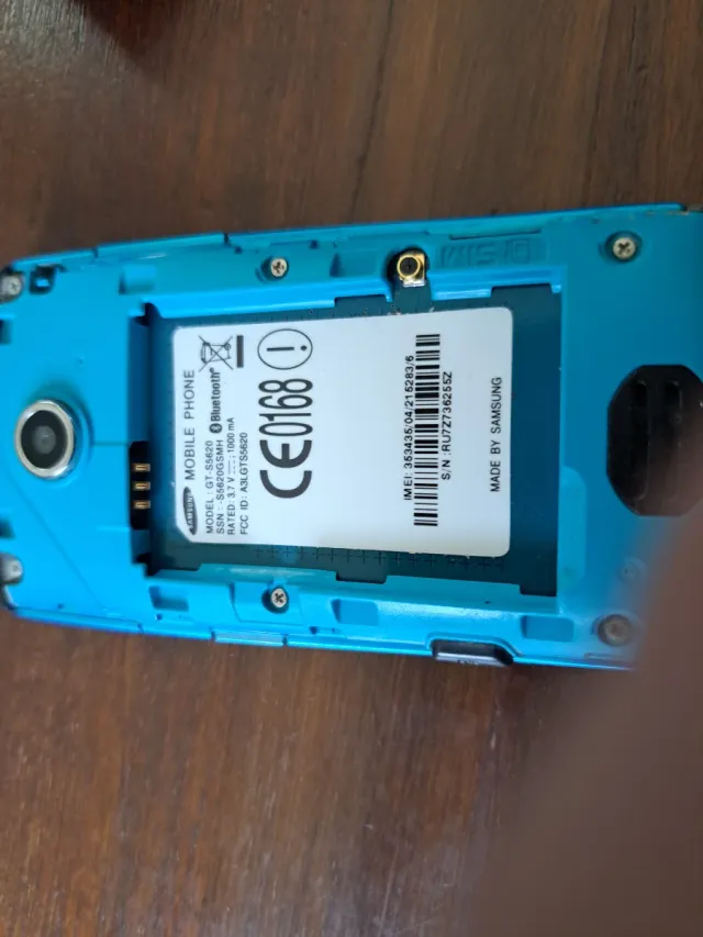 Cellulare Samsung Vintage Grigio-Blu GT-S5620