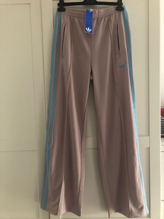 Pantalones Adidas Beige y Azul