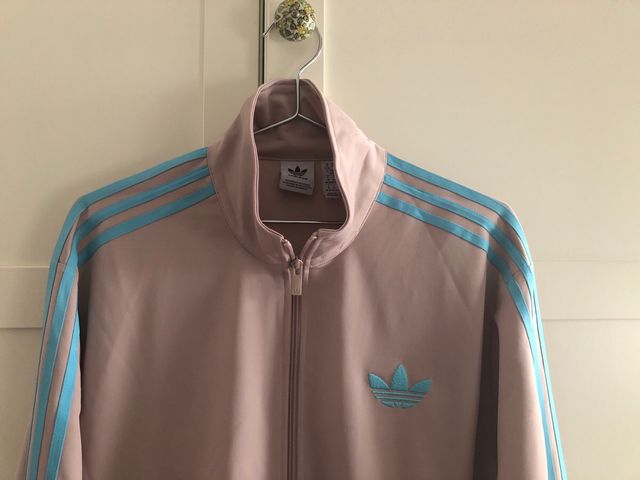 Pantalones Adidas Beige y Azul