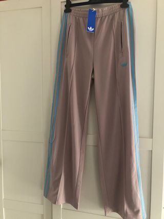 Pantalones Adidas Beige y Azul