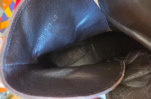 Botines mujer Flavio Menorca T40 Nobuk Marrón