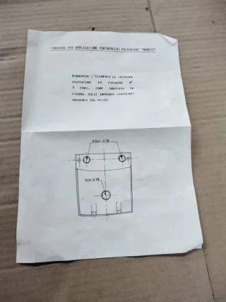 Portaequipajes Piaggio Sfera/Quartz/Skipper