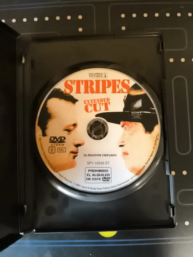 DVD El Pelotón Chiflado Bill Murray