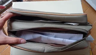 Pochette uomo Charro marrone