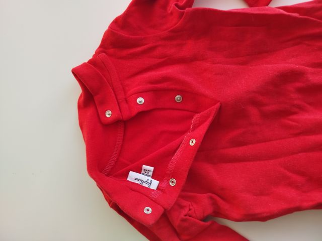 Body bebé navideño 0-6 meses Fagot