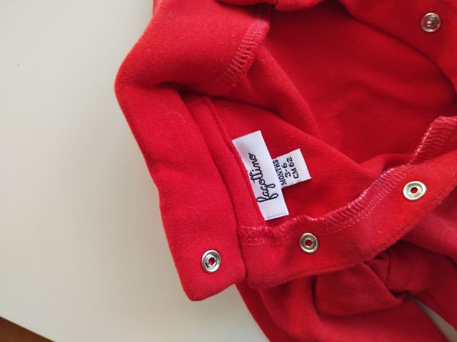 Body bebé navideño 0-6 meses Fagot