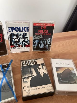 STING y THE POLICE Cintas Cassette Originales