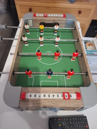 Futbolín de mesa