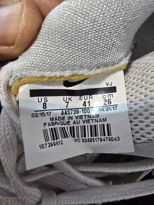 Nike Air Max Fury Cinza/Branco